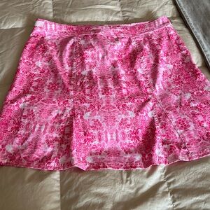 RipSkirt Hawaii 20” size XL pink white like new
